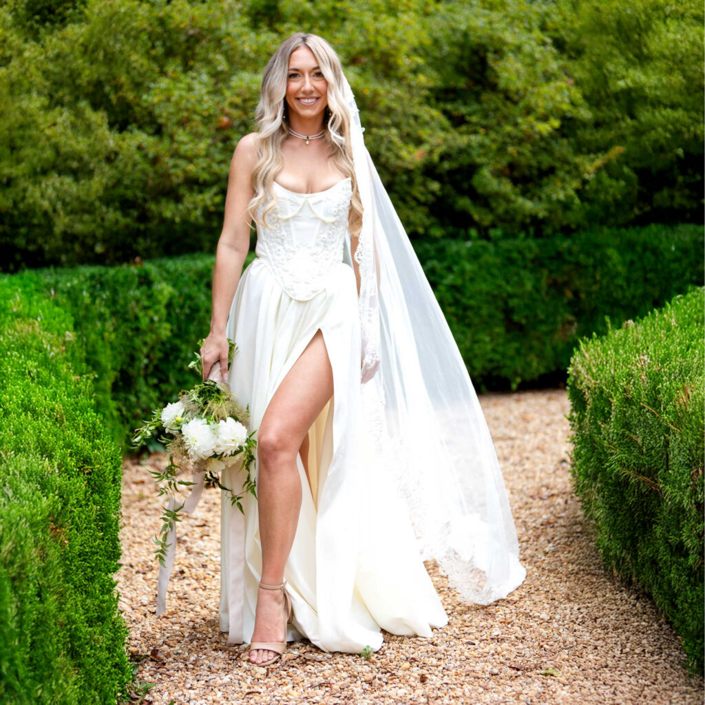 bridal portrait at hills and dales in LaGrange georgia 